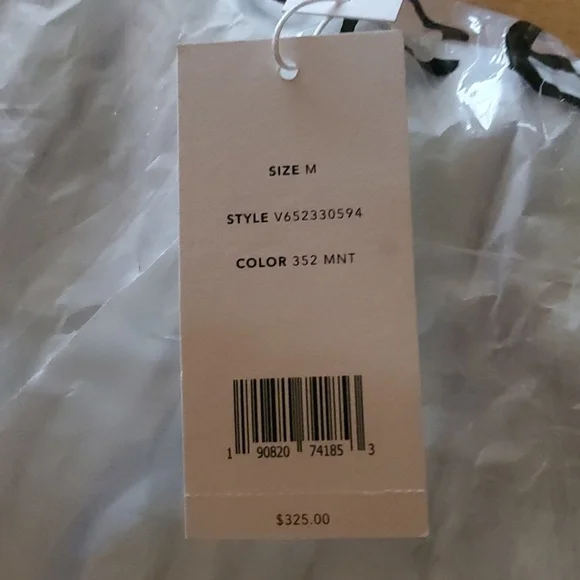 Vince striped panel gauze skirt - Picture 8 of 9